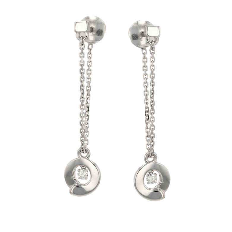 Acheter Boucles d'oreilles GAREL Dancing Stone diamants 0.10 carat Comme neuf - 1200,00 € Boucles d'oreilles GAREL Dancing Stone diamants 0.10 carat Comme neuf - reconditionné disponible sur Gemme Les Bijoux